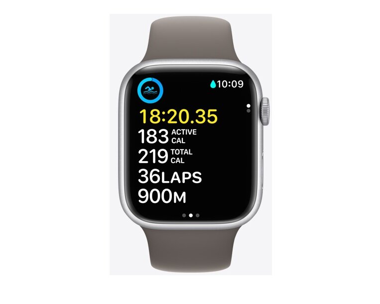 Smartwatch Apple Watch SE GPS 40mm północ aluminium S/M frontem