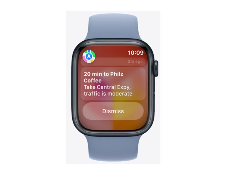 Smartwatch Apple Watch SE GPS 40mm północ aluminium S/M frontem
